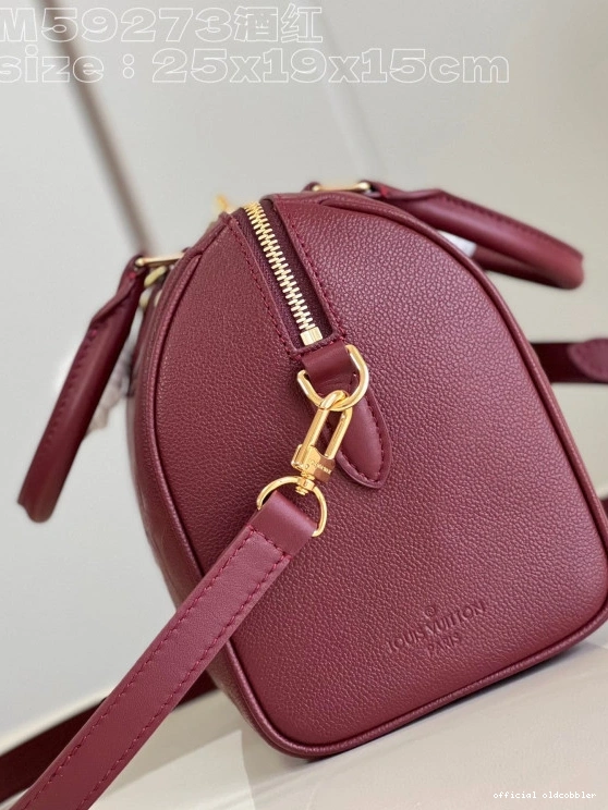 Official oldcobbler VUITTON 25 SPEEDY BANDOULIÈRE LOUIS 0812
